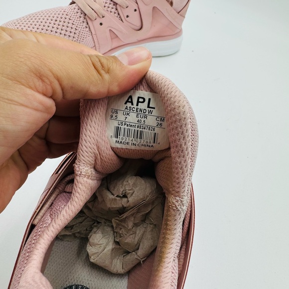 APL Techloom Ascend Training Sneaker in Light Pink Dusty Rose Size 9.5 - Picture 12 of 13